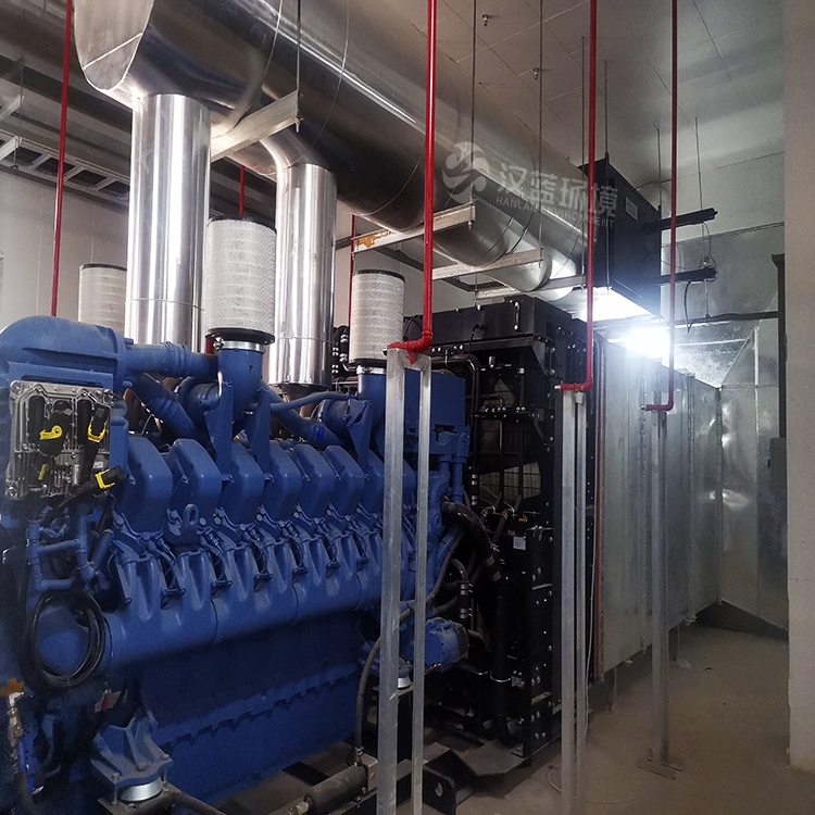 萬純備用發電機組尾氣凈化設備